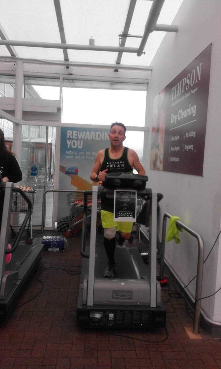 Good luck for Sunday's marathon  Matt from all your staff @forestfach_3219 <a href="/AnthonyNolan/">Anthony Nolan</a>