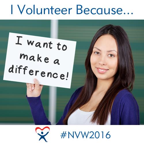 Why do you volunteer for CASA? RT and tell us why! ow.ly/4mZjuP #NVW2016