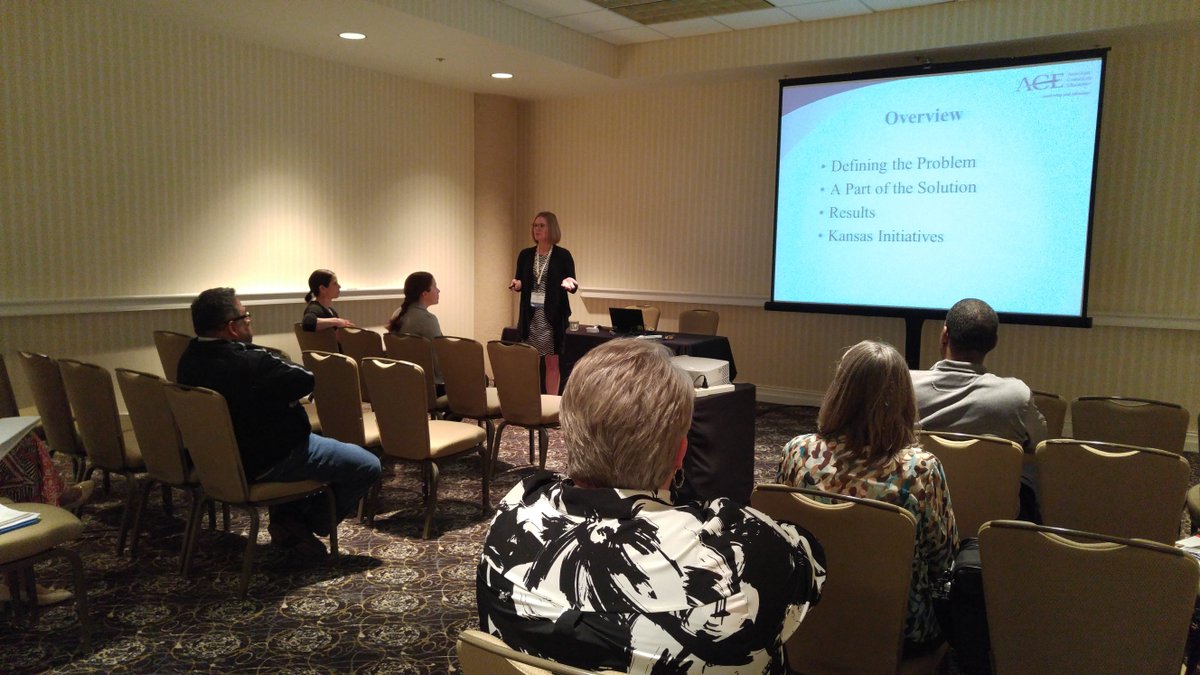 ApplyKS's tweet photo. We were excited to share news about the Apply Kansas initiative @ACTStateOrgs Kansas Conference yesterday #ksACT! https://t.co/kBKXnSfDhl