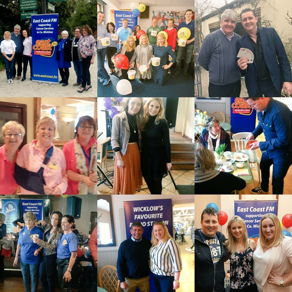 Wicklow_Biz's tweet photo. Delighted &amp; overwhelmed @eastcoastfm @ecfmcoffeemorn has raised €70k+ for local #cancersupport Thank you #Wicklow 😘❤ https://t.co/ujcHMEaPIg