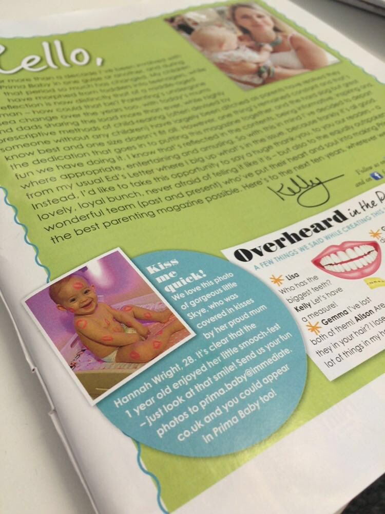 <a href="/PrimaBabyMag/">Prima Baby Magazine</a> proud my little girl is on the first page of your last ever issue but sad to see you go 😢💕