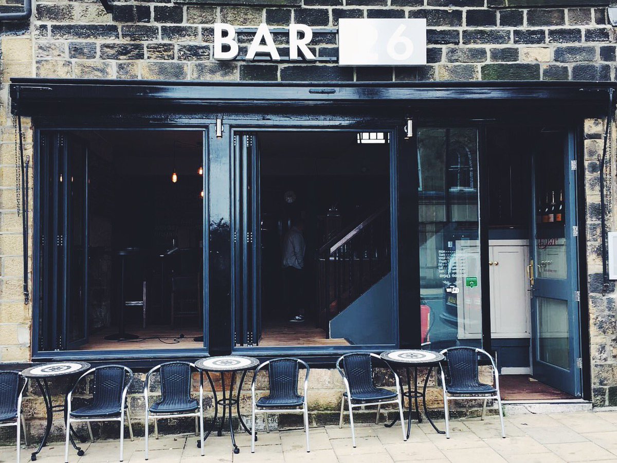 BAR 26 (@bar26ilkley) on Twitter photo Say hello to our new open front, perfect for those summer days ahead! 🍻 #Ilkley Say hello to our new open front, perfect for those summer days ahead! 🍻 #Ilkley