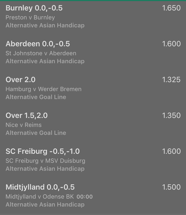 BallsyTips's tweet image. 2 accumulator we constructed today!   #ballsytips
