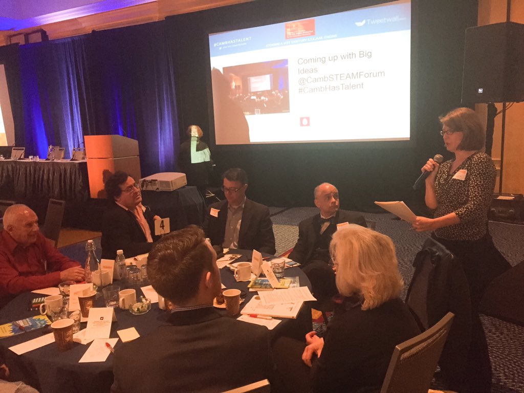 Sharing ideas is 🔑🔑🔑🔑 <a href="/CambSTEAMForum/">S.T.E.A.M. FORUM</a> #CambHasTalent #JAS #BigIdeas