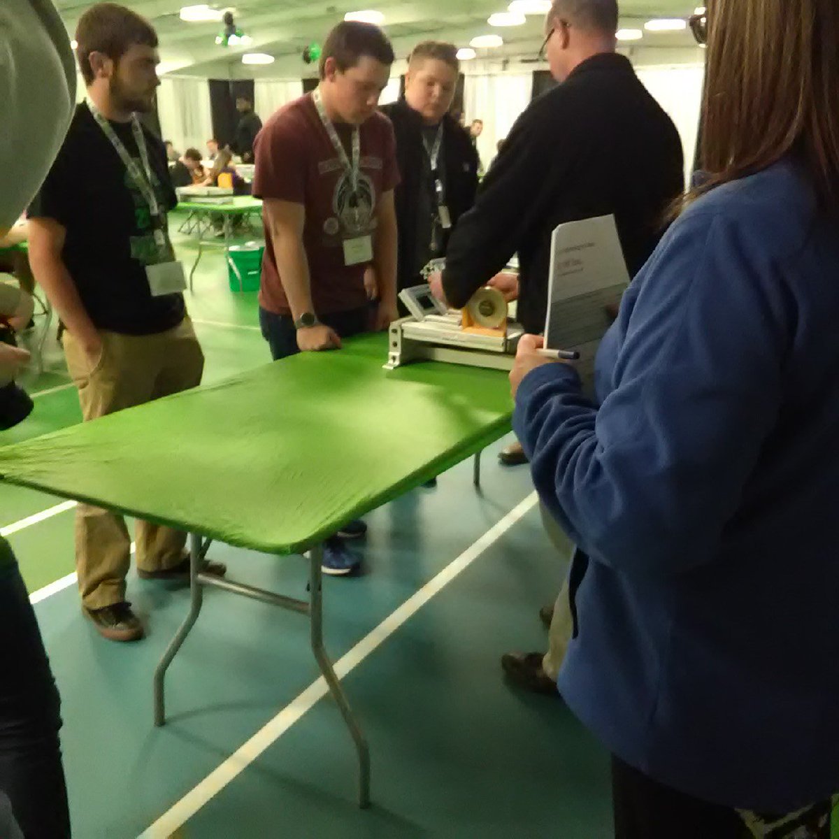 NEITechFest's tweet photo. Official Engineering in a Box runs, serious business! #techfest https://t.co/mBz9lBUNTH