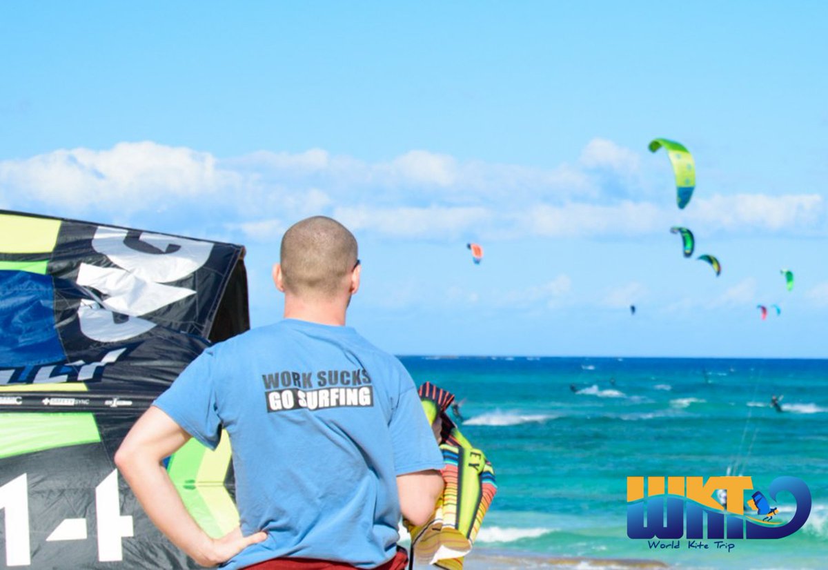 worldkitetrip's tweet photo. "Work sucks, go surfing"Today star the weekend and the body knows it!
#WorldKiteTrip#KiteTrip#Kiten#Kiteboarding https://t.co/NJs9aBmgS2