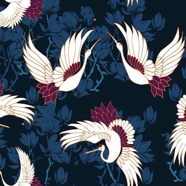 So here is my kimono fabric for this months <a href="/Spoonflower/">Spoonflower</a> contest. Hope you like it. Don't forget to vote 😘
