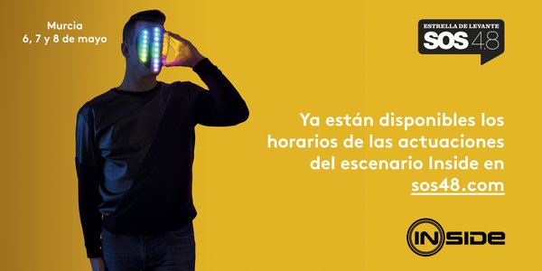 InsideShops's tweet photo. ¡Calentando motores para @SOS48Festival ! https://t.co/izVhUYlWqt #InsideSOS48 #2semanas https://t.co/Iq8fzY7atQ