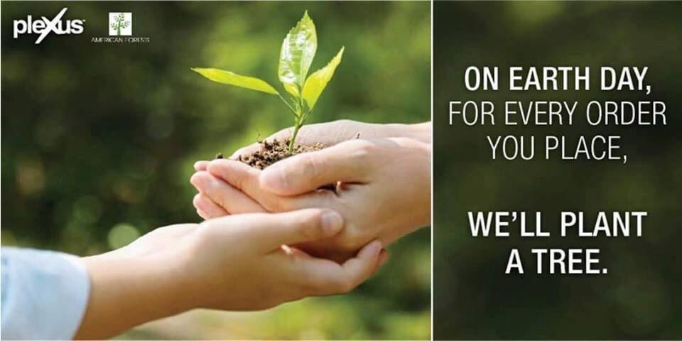 deagan55's tweet image. Plexus does it again!
One tree will be planted for every order today till to 11:59 PM EST. #PlexusGivesBack