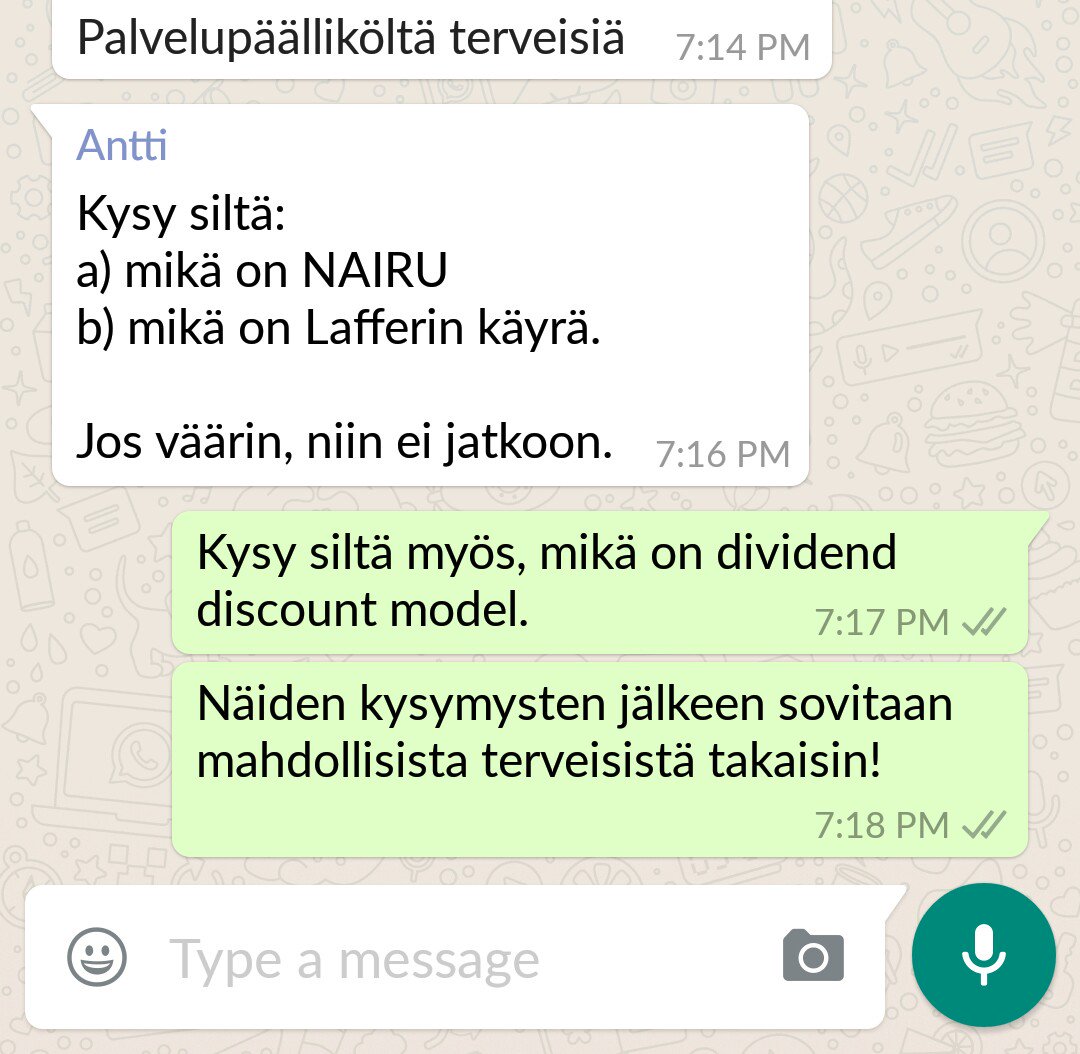 sakuvalkki's tweet photo. Perheessämme ei pääse kukaan helpolla. #terveisiäVälkeille @yka9 @anttivalkki @tuljoh https://t.co/sayiBUCYx0
