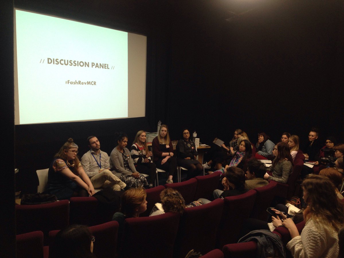 #FashRevMCR discussion also screening #ClothesToDieFor at the old #Cornerhouse swarmapp.com/c/aYxhrM6tSgT