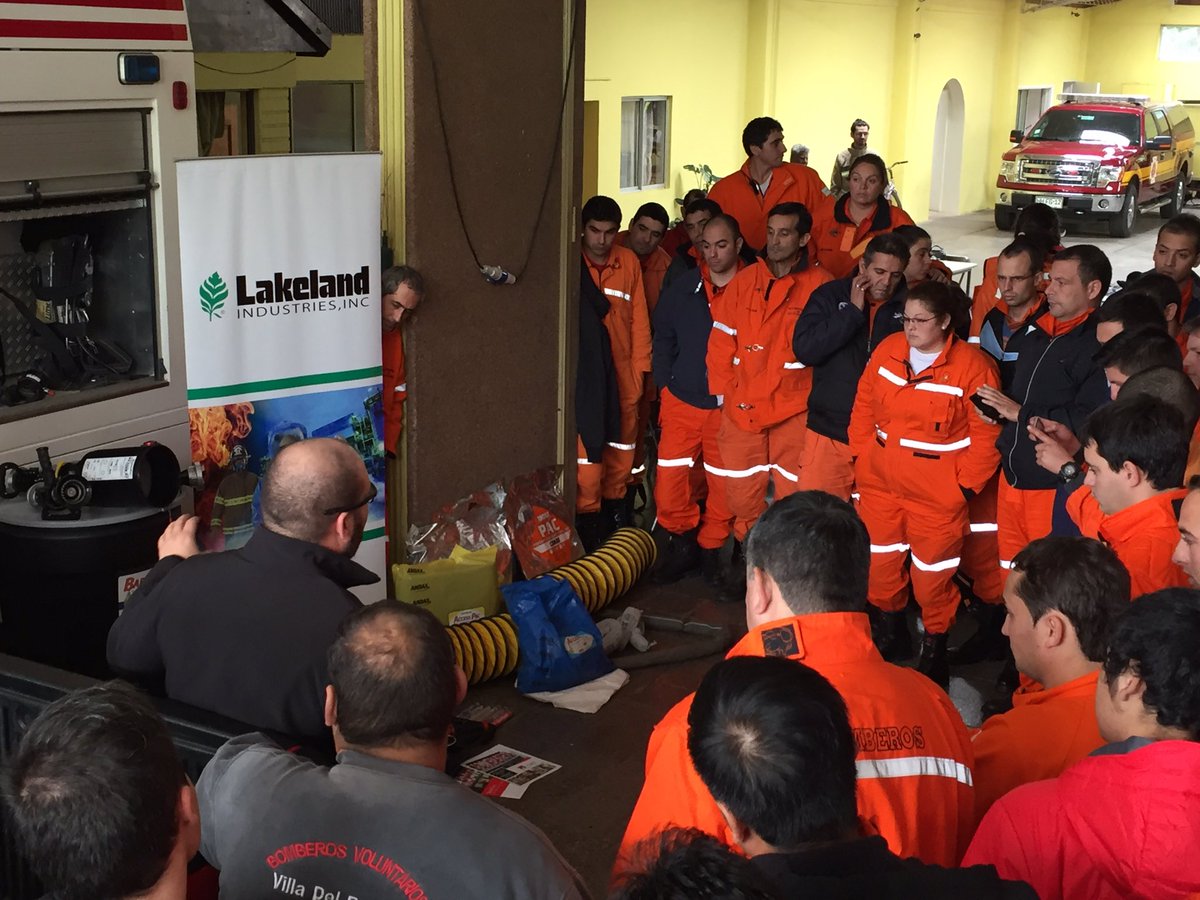 1ciaLlayLlay's tweet image. #startfire en capacitación a argentinos materiales peligrosos