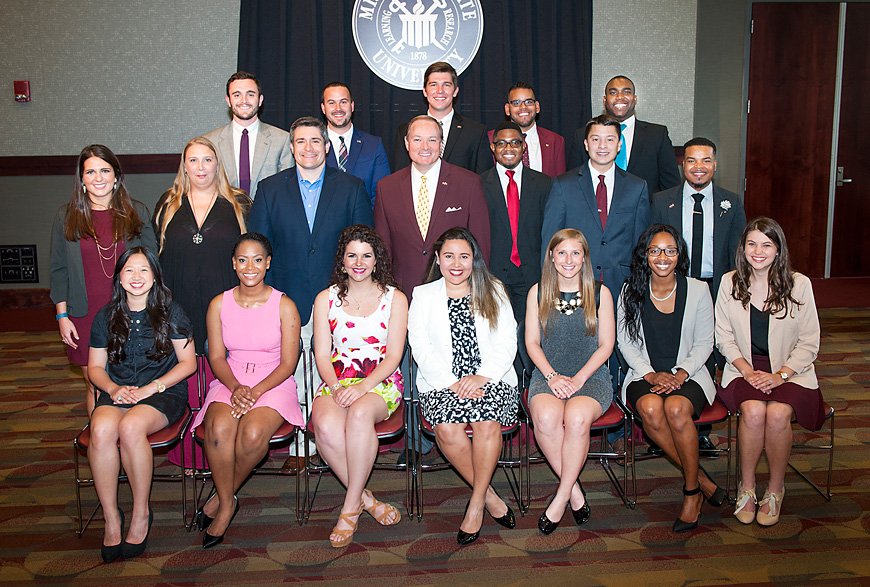 msstate's tweet photo. MSU recognizes 19 students with Spirit of State Awards. #WeRingTrue https://t.co/MCgalJfISA https://t.co/Q7Q93dutys