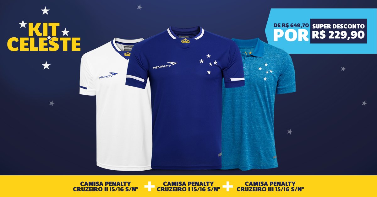 Cruzeiro 🦊 on X: "Melhor que levar uma camisa da Raposa, só comprar três  de uma vez! https://t.co/JxxBc5GXqz https://t.co/f7FdzdTLBM" / X