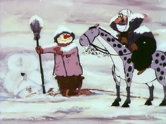 Масленица отрывок из мультфильма. Ишь ты, Масленица (1985).