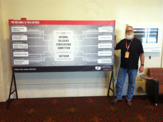 mbienz99's tweet photo. Supporting the #NCCDC, representing my agency, Space and Naval Warfare Systems Center Atlantic of the #USNavy. https://t.co/v35jOeaiH0