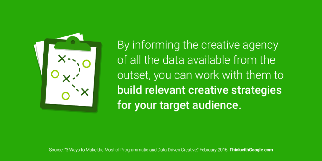 ThinkwithGoogle's tweet photo. Want to build a stronger campaign? Involve your agency from the start. Learn more: https://t.co/HKFse1tmQm https://t.co/qKO4FqPlEt