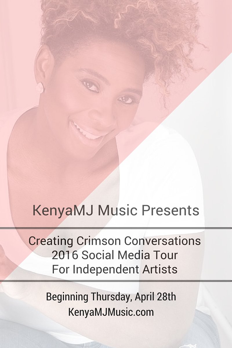 christiwithaney's tweet photo. #creatives &amp; #IndieArtists Creating Crimson Conversations #2016SMT #kenyamjmusic #WithanEye @Kenyamjmusic https://t.co/UAeWgBgYHW