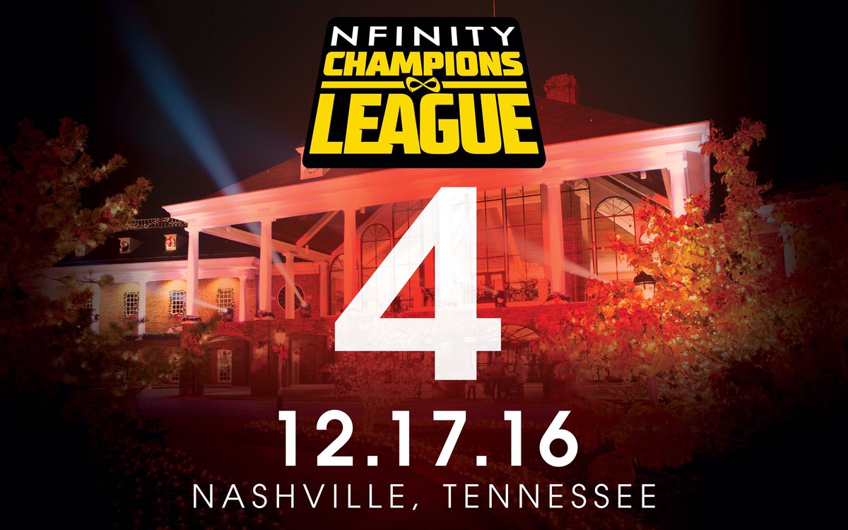 thechamp_events's tweet image. Champions League 4 is comingggg to townnn (December 16-18, 2016) 🎄🎅 #BetterWatchOut #CL4 #NashvilleTN