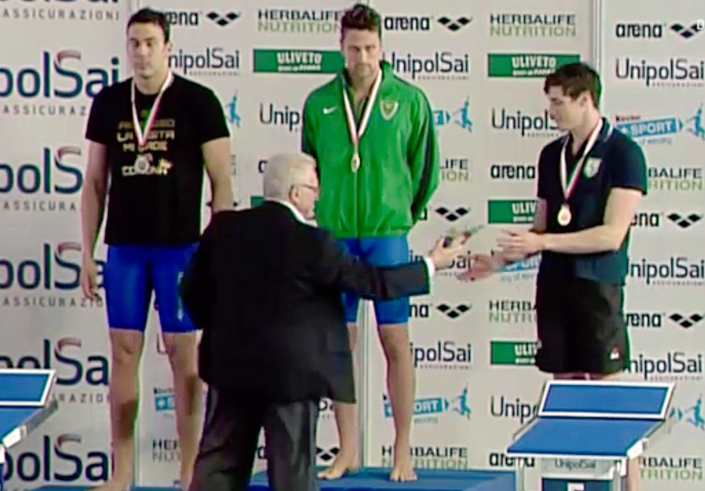 Promogest1991's tweet photo. Nuoto, Guttuso super a Riccione: bronzo nei 50 stile libero con record sardo @UnioneSarda 
https://t.co/mFhpk2sEKC https://t.co/PpNFZ7N6HU