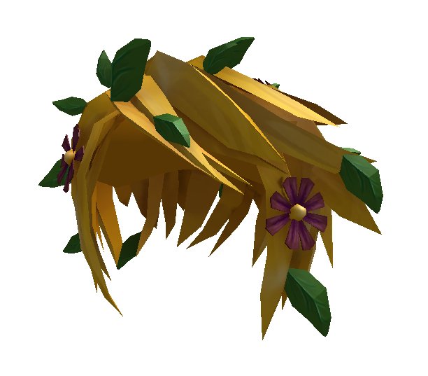 Roblox Leaks On Twitter Leafy Flower Hair Mesh 402233857