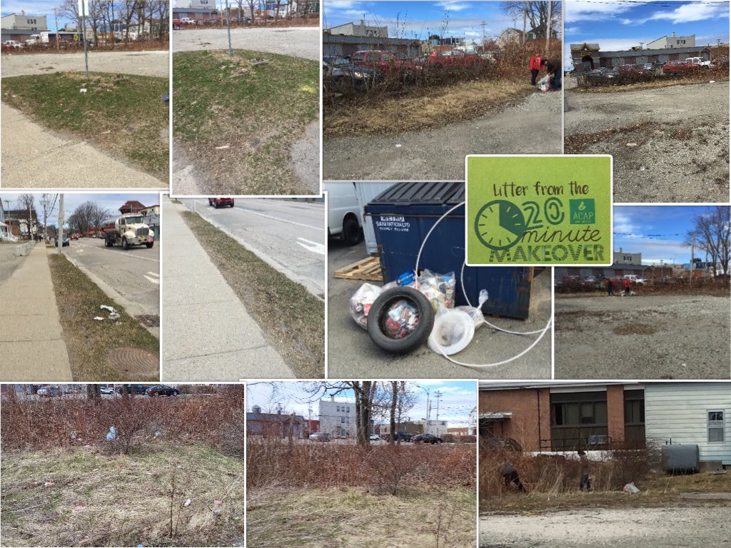 Happy #EarthDay! We participated in <a href="/ACAPCB/">ACAP Cape Breton</a> 's 20 minute makeover. Every little bit helps!