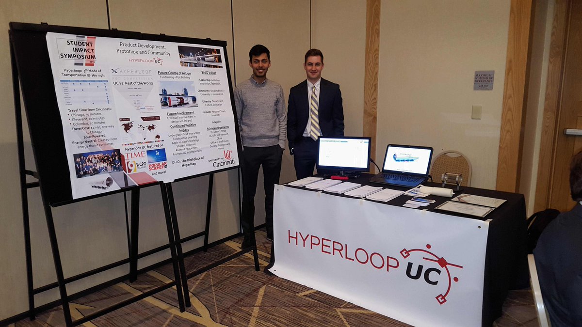 HyperloopUC's tweet image. We are at @UC_CEAS CAC sharing the future of transportation! @PrezOno #hyperloopuc #breakapod