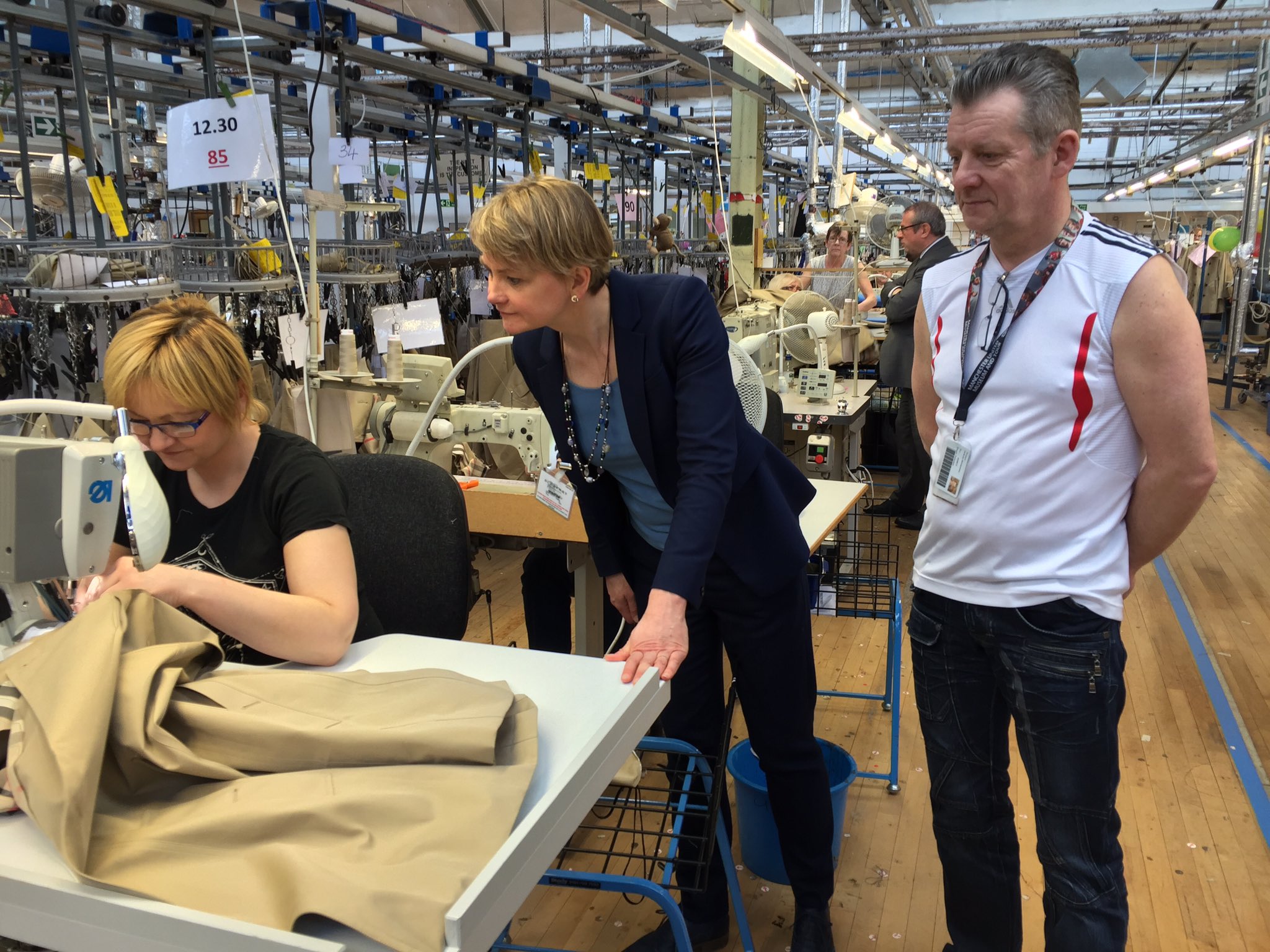 burberry factory yorkshire