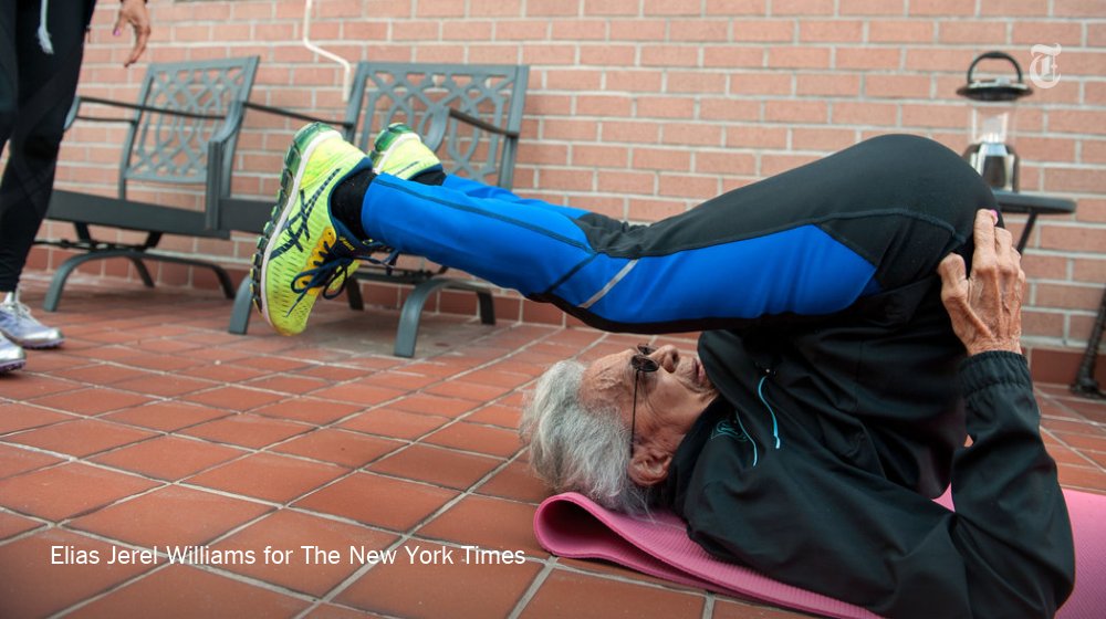nytimes's tweet photo. βYou see so many older people just sitting around β well, thatβs not me.β β Ida Keeling, 100 https://t.co/r9YcqzNXBj https://t.co/QuLh20P2ki