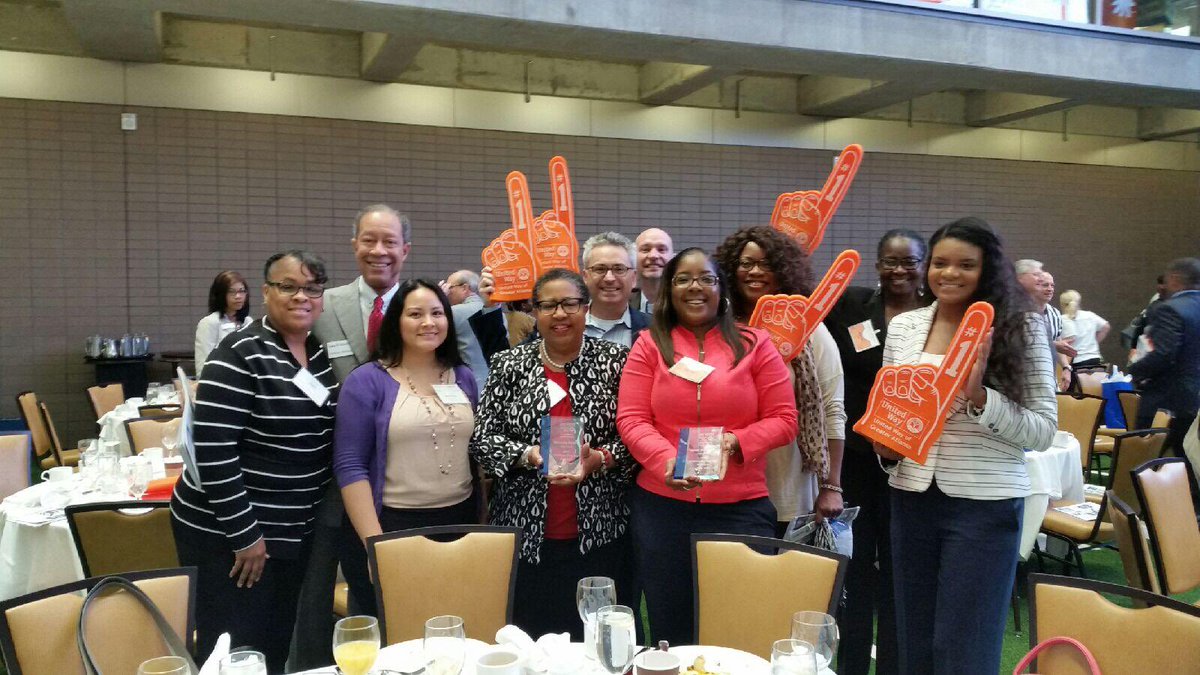 GasSouth's tweet photo. Congrats to Gas South's own Wakeeta and Velvet for being awarded the @unitedwayatl ECM of the Year award! #GScares https://t.co/CzKvSV1t6C