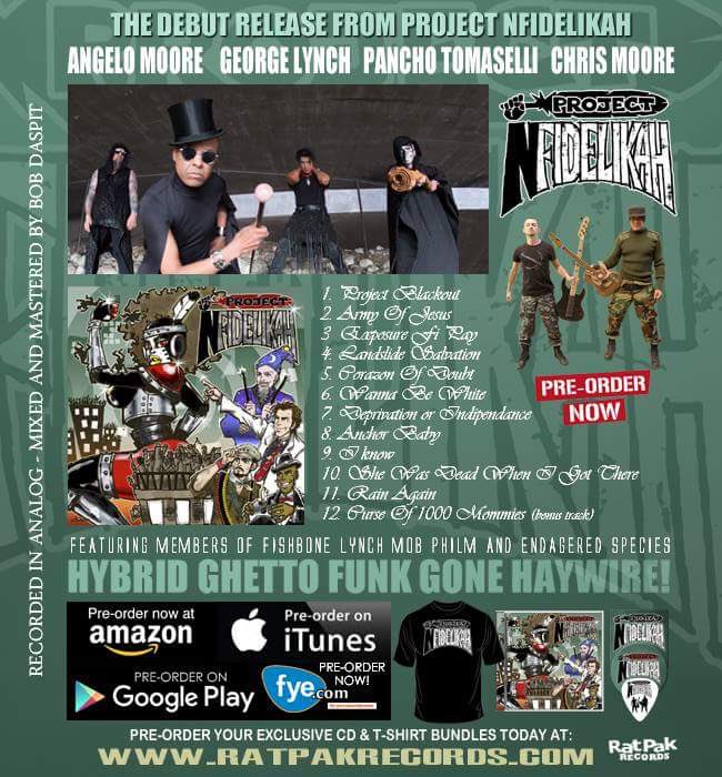 Pre orders for <a href="/NFidelikah/">Project N-fidelikah</a> are available <a href="/ratpakrecords/">Rat Pak Records</a> YES!!!