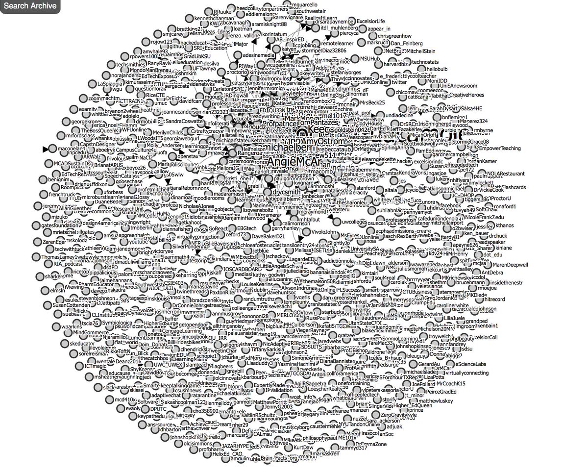 KeeganSLW's tweet image. Ya, with 6700 tweets, it is hard to parse these out from afar. #TAGSExplorer #OLCInnovate