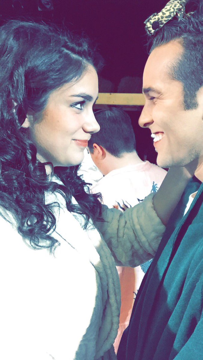 tyvid5's tweet photo. Wendla &amp; Moritz are ready 💜 #ACTspringawakening https://t.co/OhUkYzemzp