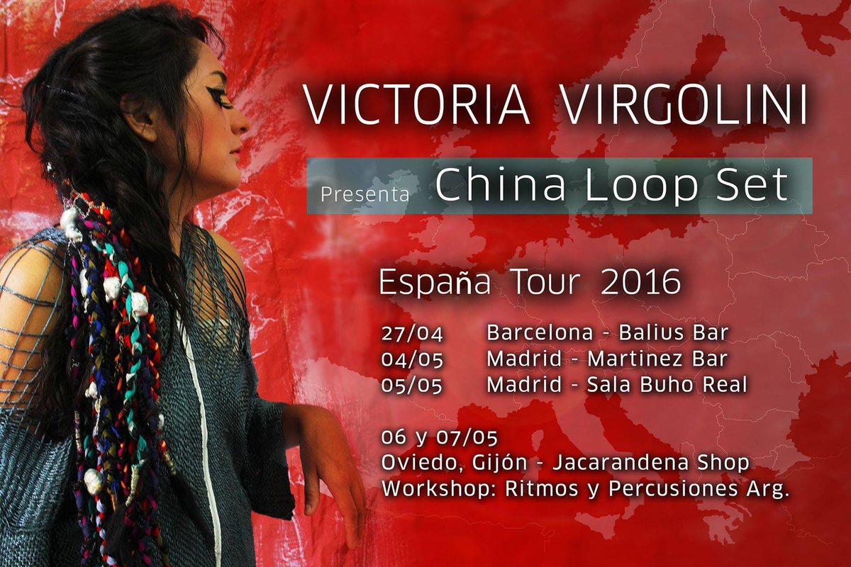 phcomunicacion's tweet photo. [#Gira] #ChinaLoopSeT arrancó su recorrido internacional 
#Barcelona #Madrid 
Compartí para los que anden por allá. https://t.co/5kC7hlePj9