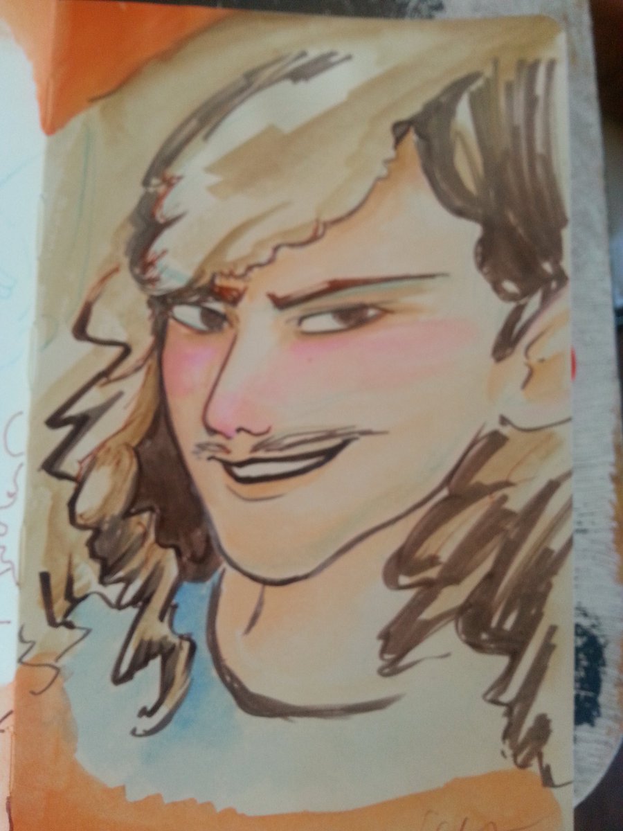 pomegprincess's tweet photo. My dream #shojoblake @UncleBlazer @WorkaholicsCC #fanart #420 #beautifulblake #ManCrushFriday https://t.co/yXaWpQigir