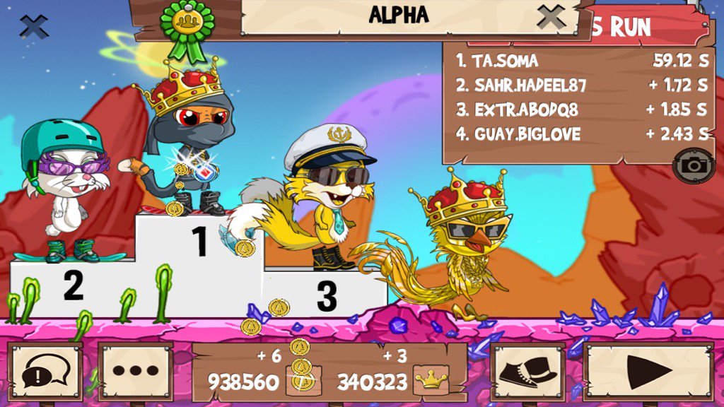 1SOMAx's tweet photo. I just beat a golden fox! #funrun2 #hadeel87 #Abodq8 #Biglove https://t.co/V7x1R4e50h