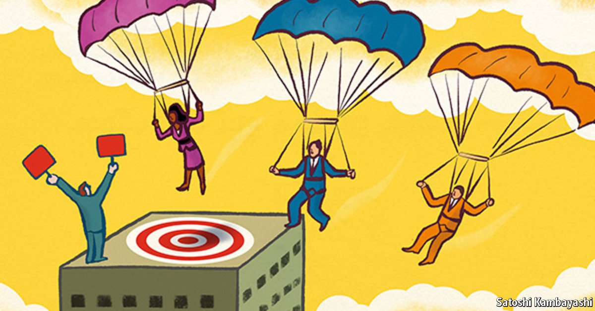 Why companies are appointing more outsiders as CEOs econ.st/22T9pXJ
