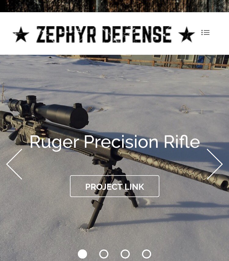 ZephyrDefense's tweet photo. New website is up, going to be loading a bunch of new content soon. Stay tuned. https://t.co/t1enJuf1qJ