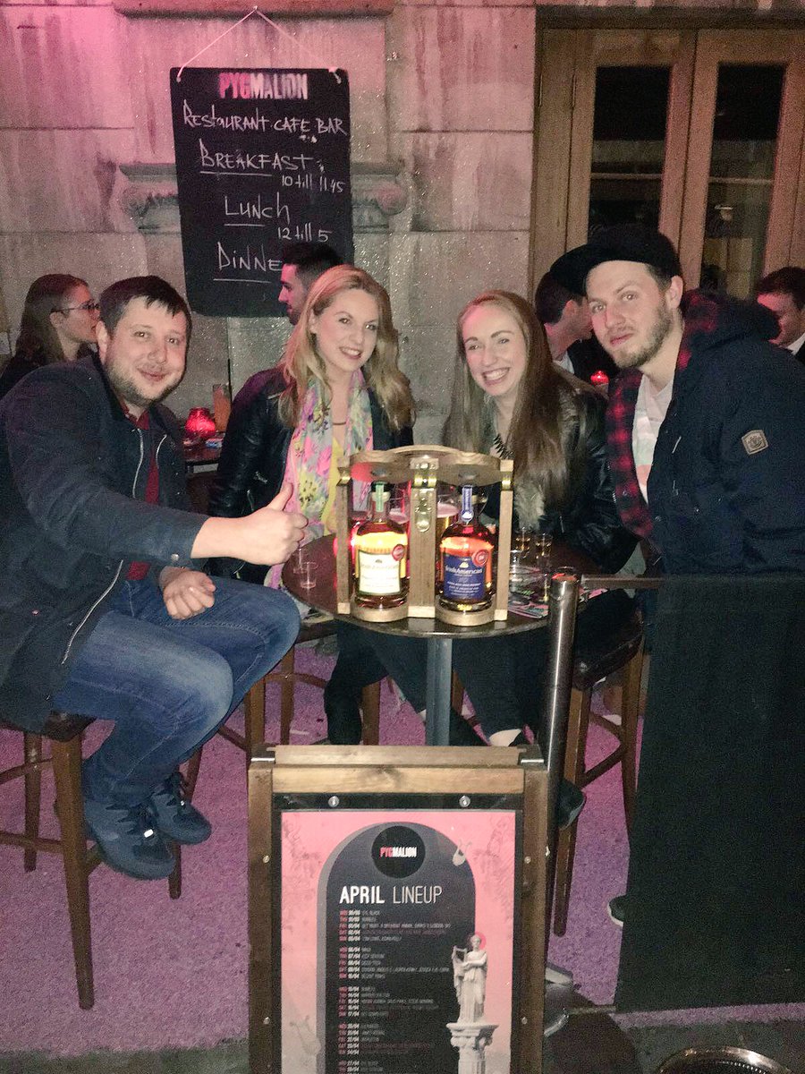 IrishAmericanWh's tweet photo. Happy heads at our whiskey tasting last night in @pygmaliondub #IrishAmerican #Dublin https://t.co/8cc5cUMq1U
