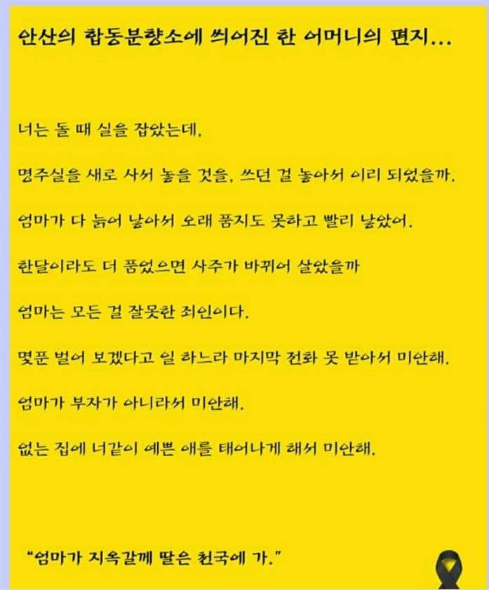 좋은세상와서  진상규명되기를...