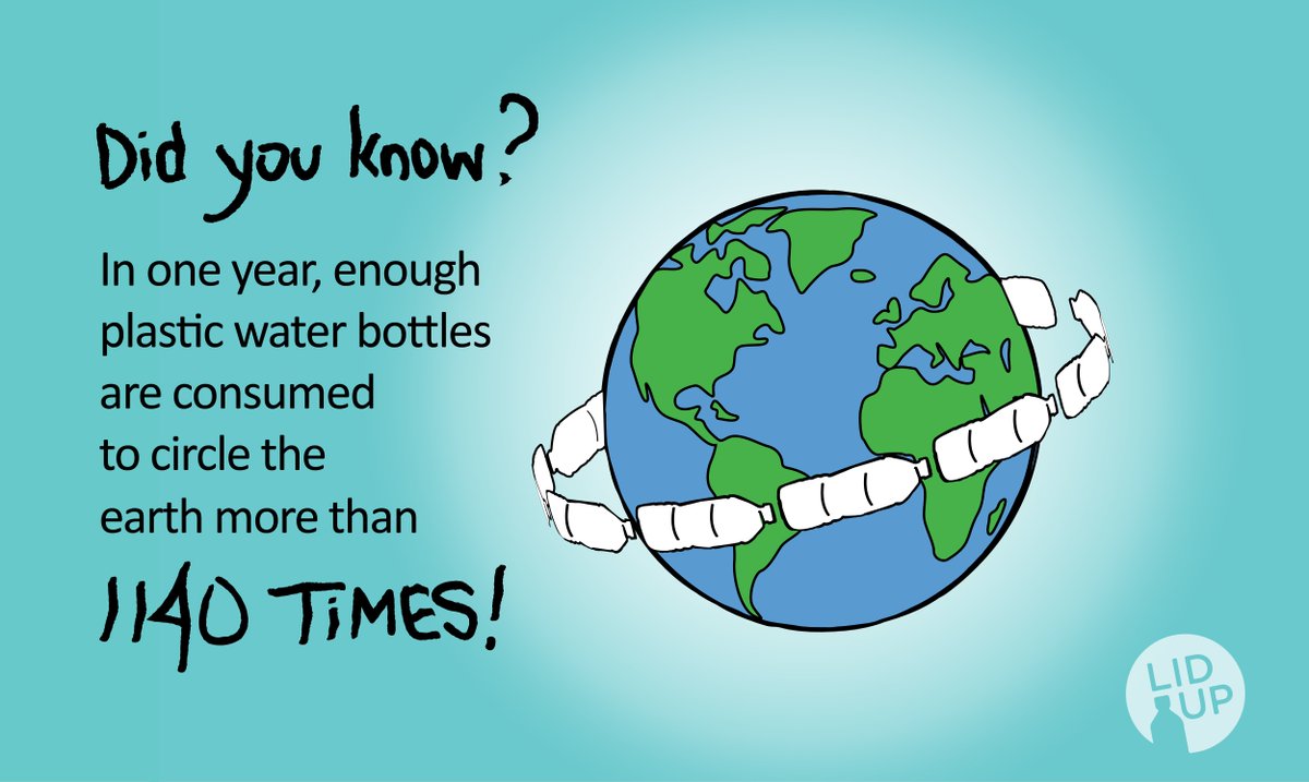 LidUpOrg's tweet image. #earthday #earthdayeveryday #plasticbottles #banthebottle #reducereuserecycle