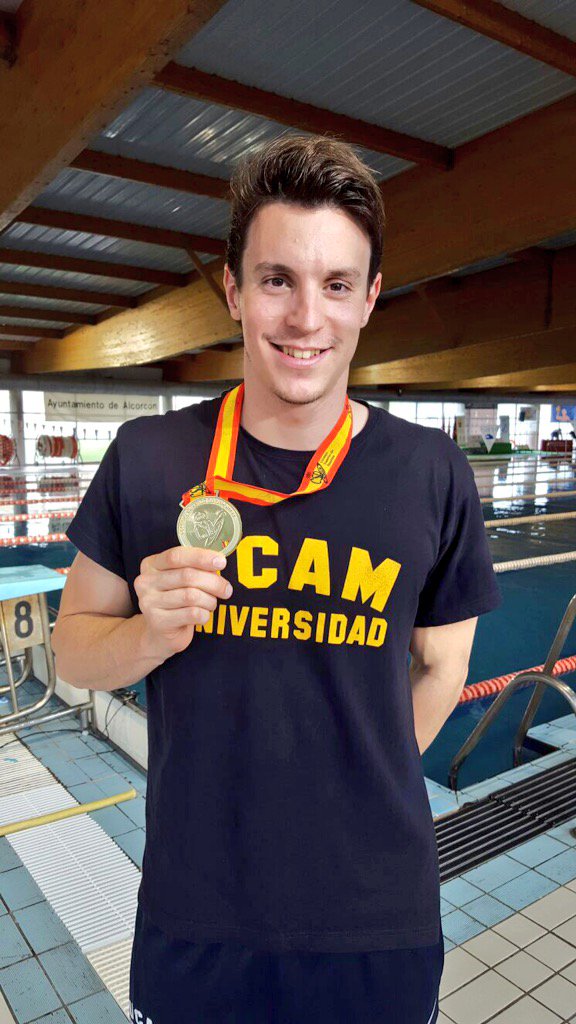 Debut CEU2016.Campeón de España Universitario en los 100braza! A seguir mañana! 😉👍<a href="/UCAM_Deportes/">UCAM Deportes</a> <a href="/UCAM/">UCAM Universidad</a> <a href="/BrelanSport/">Brelan Sport</a>
