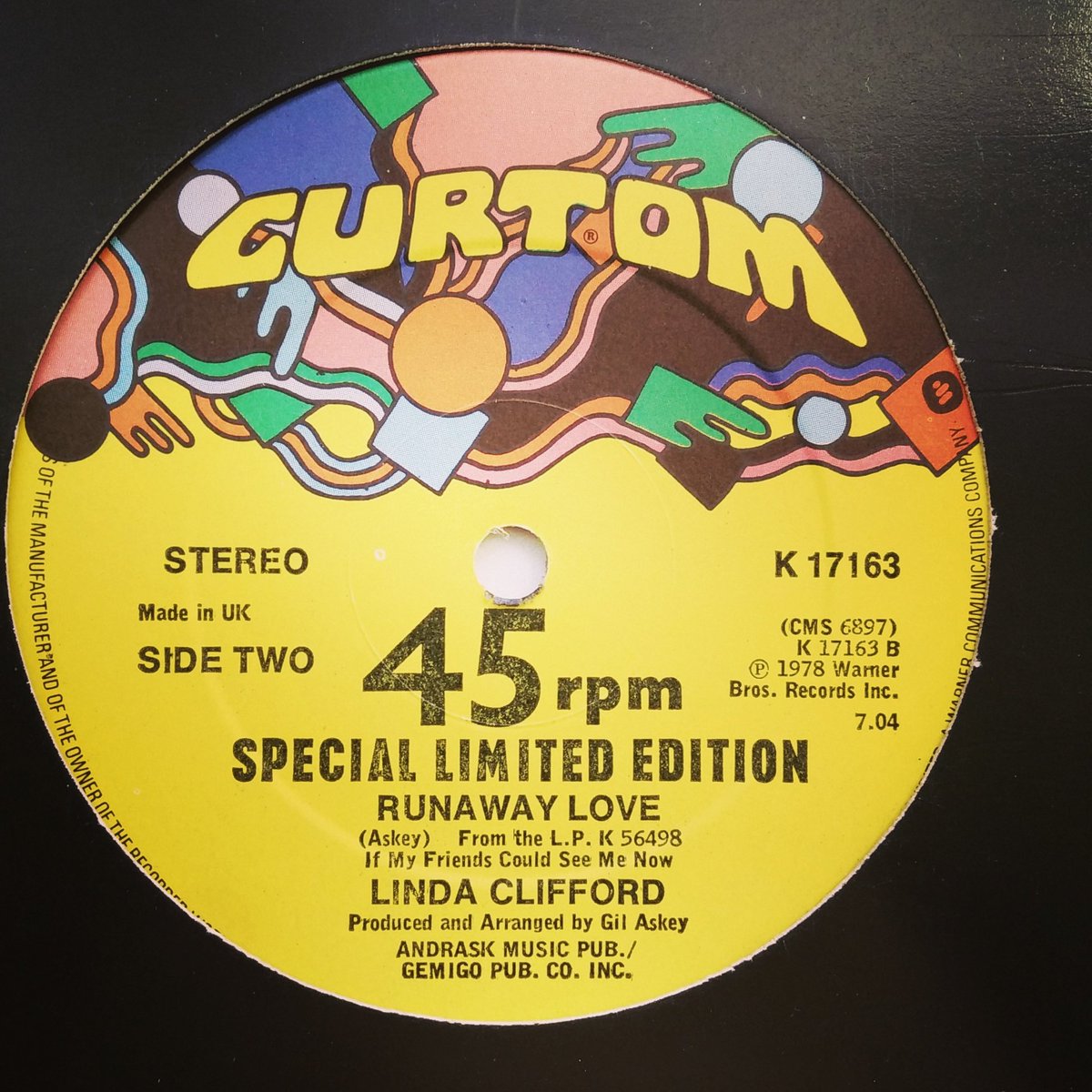 Linda Clifford "Runaway Love" classic 1978 boogie on Curtom records #vinyl #curtomrecords