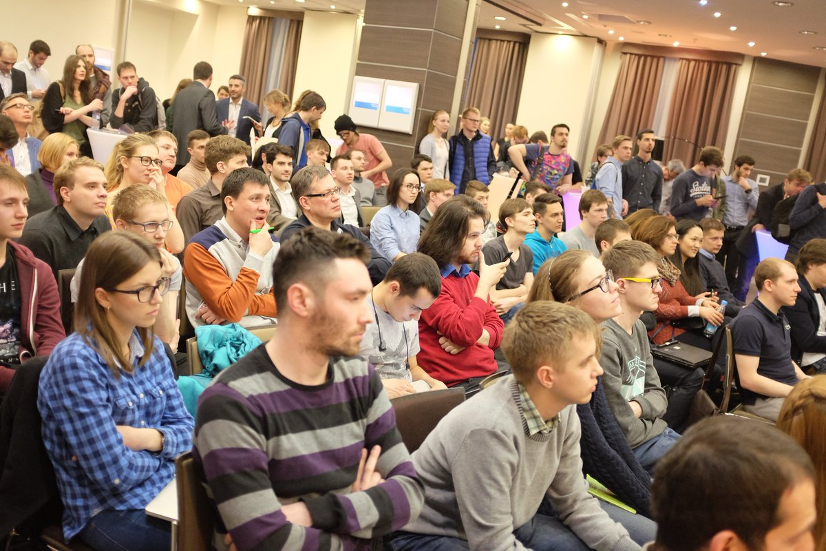 nTonio's tweet photo. More than 100 guests, more than 20 projects! Great job, @NUMA_msc ! I wonder, who will be the @branchmetrics choice! https://t.co/W9Rt9v5en9