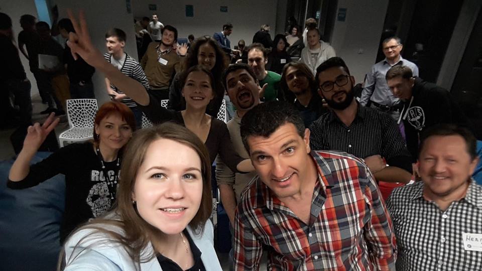 Great to meet colleagues at <a href="/fwdays/">Fwdays 🇺🇦</a> in Kiev yesterday and share our thoughts on #gamification &amp; #crowdsourcing