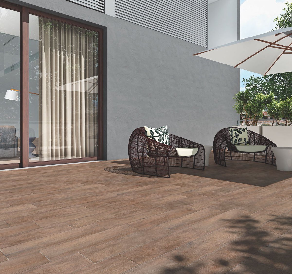 #WoodlookTiles for #interiors and #exteriors. Love your #home, love your #PorcelainTile. #InteriorDesign #TopQuality