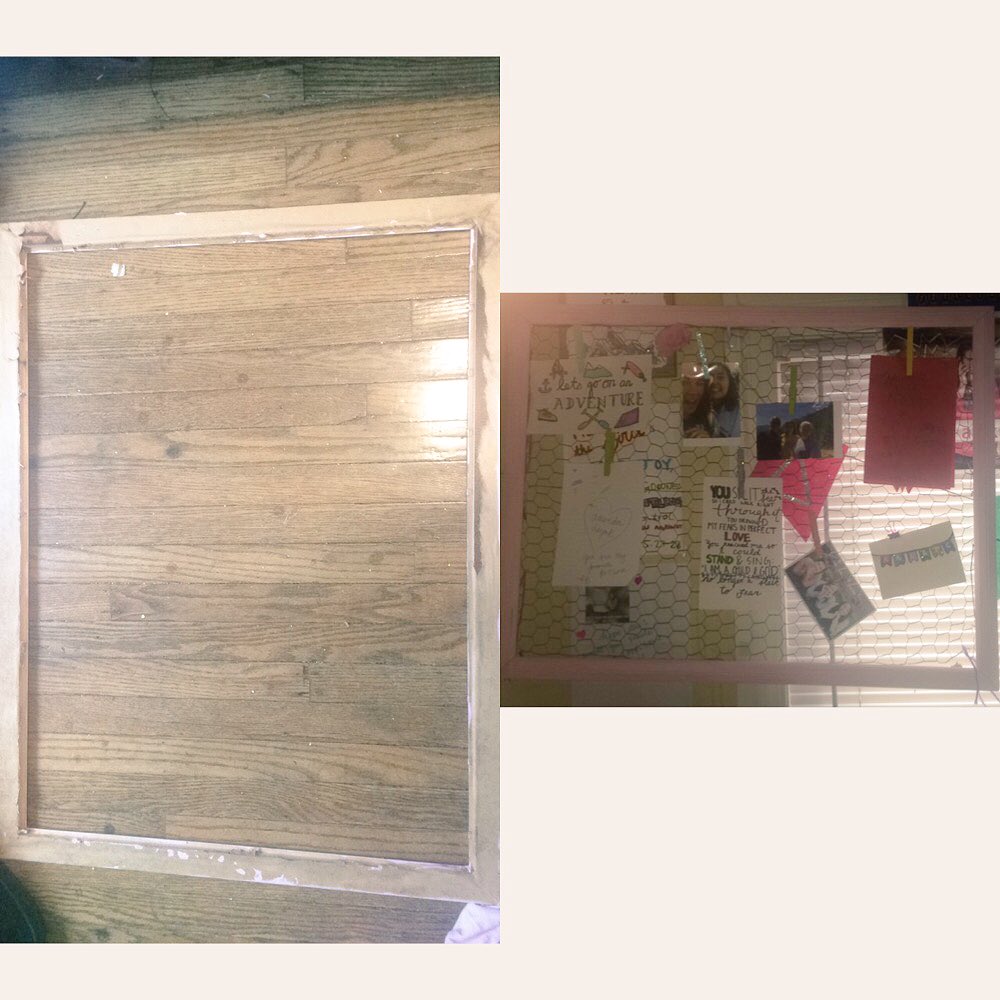 msamandau's tweet photo. inspired by @ButlerLabSchool /Reggio-saw mangy frame from a resale shop and repurposed it for a future classroom :) https://t.co/dRnL3Huxhr