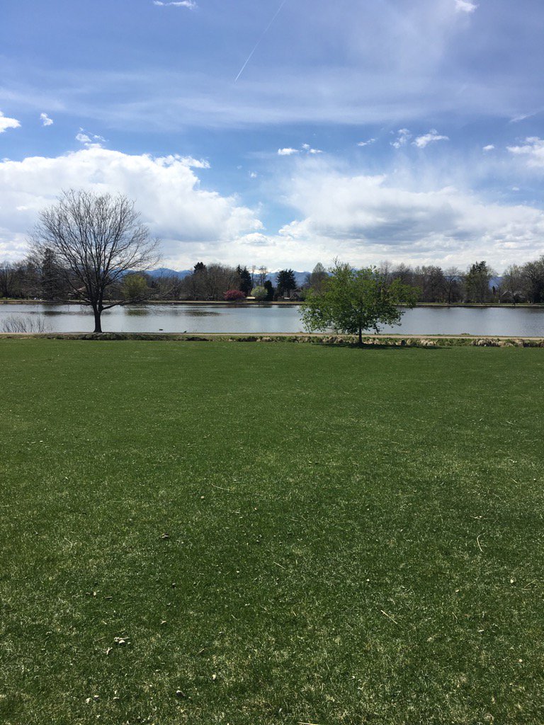 StPete2Seattle's tweet photo. Grasmere Lake, Wash Park https://t.co/ndsraK9C6v