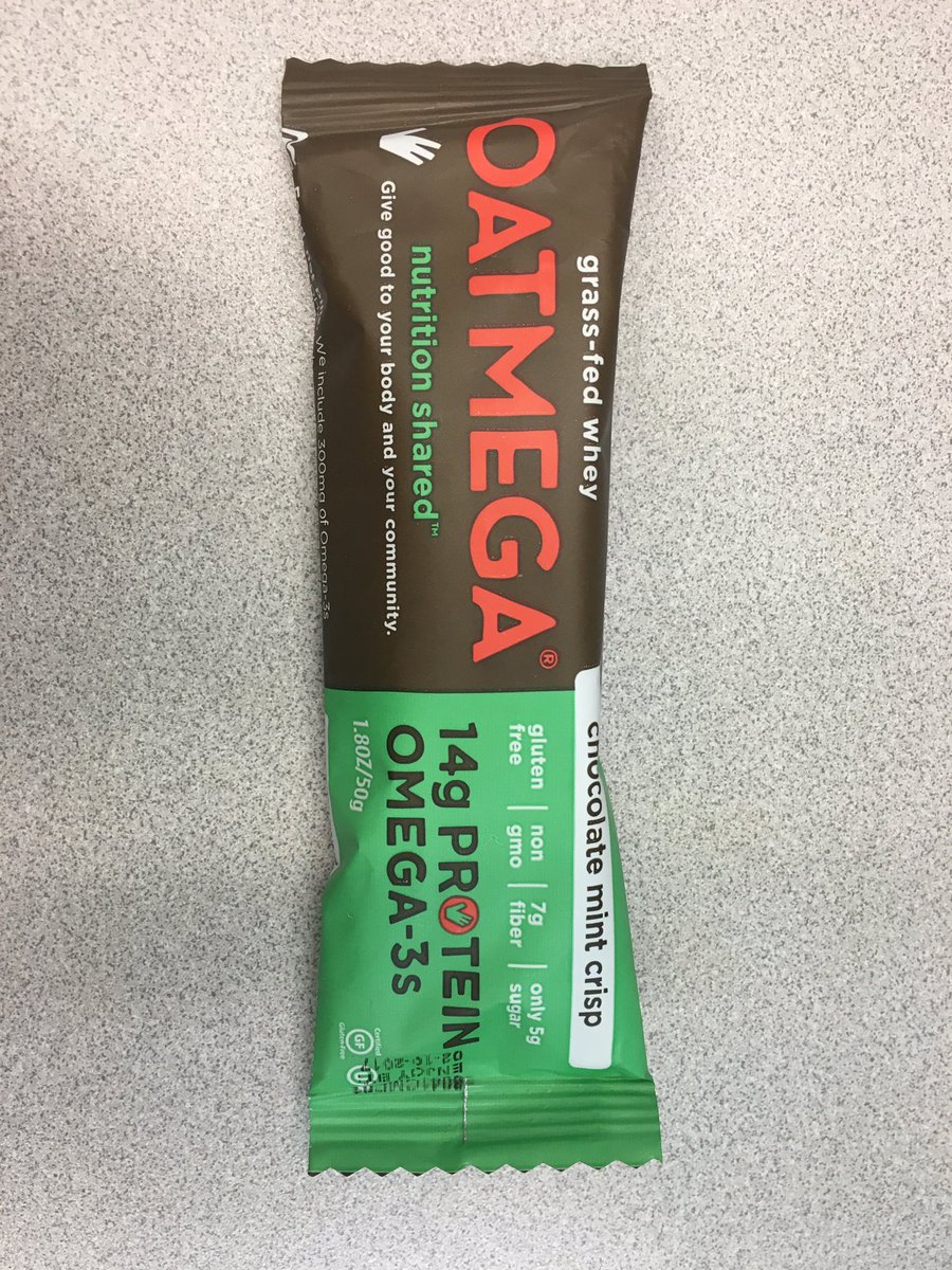 roxyinmotion's tweet photo. Time to snack! My absolute favorite of all time @OatmegaBar #foodnotpills https://t.co/3NpFMfnbeK