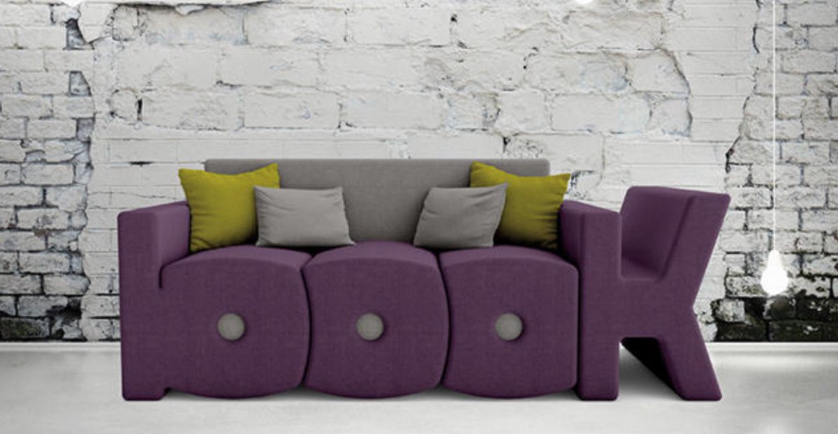 goodreads's tweet photo. The Perfect Sofa for the Very Literal Book Lover https://t.co/Wp5rtRT9kk https://t.co/R4vibSawfM